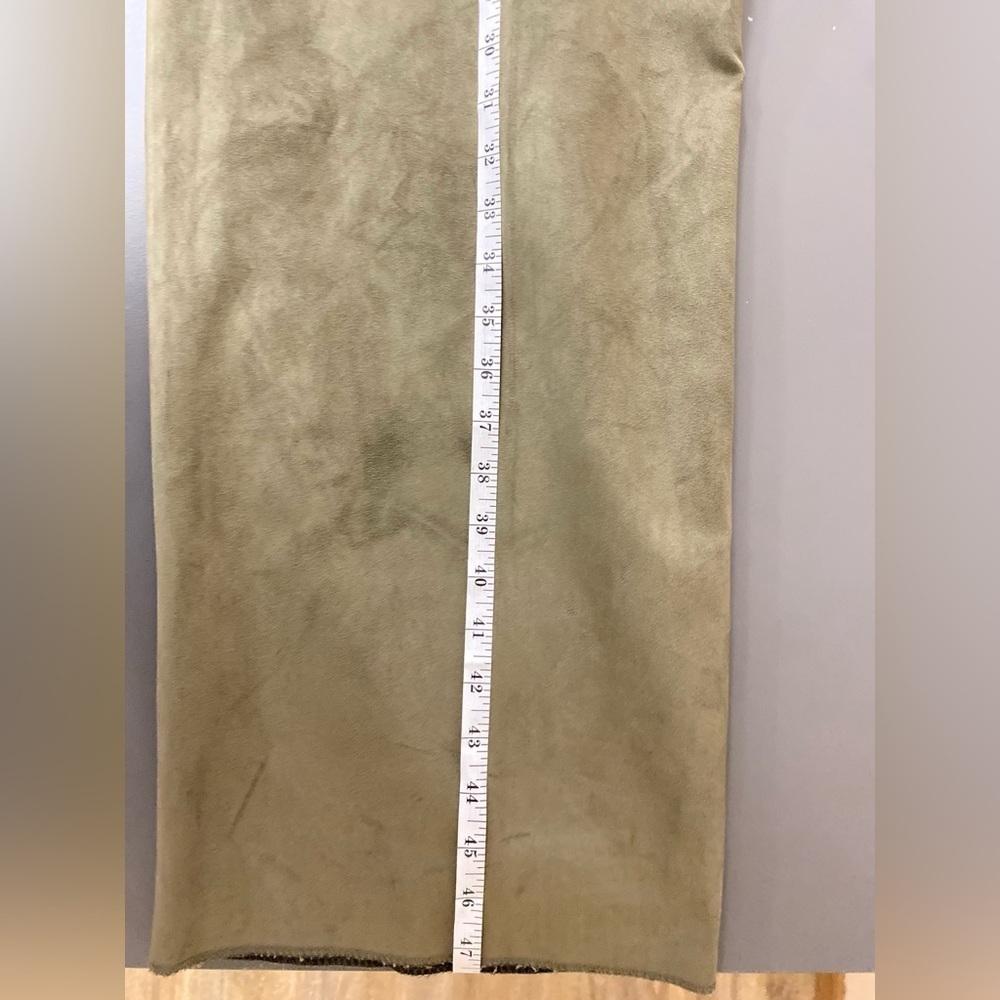 New Vintage CREME DE SILK Olive Green Poly & rayon Mix Pant Mens Size L Waist 36 - Picture 9 of 12